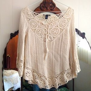 Vintage Crochet Top
